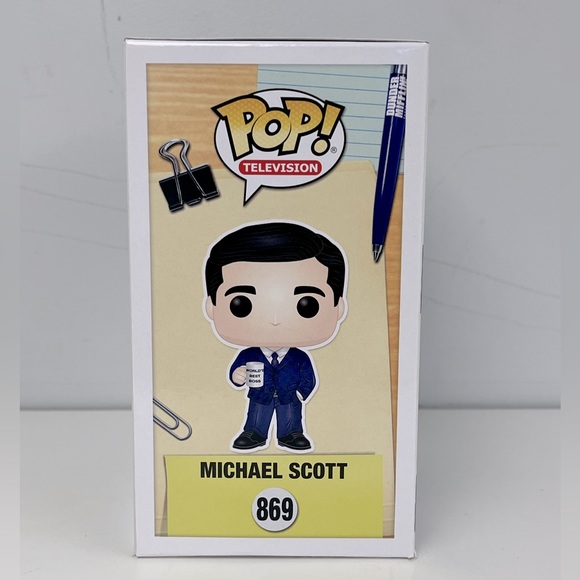 ❌SOLD❌ Funko Pop Michael Scott from THE OFFICE #869 - Picture 4 of 4